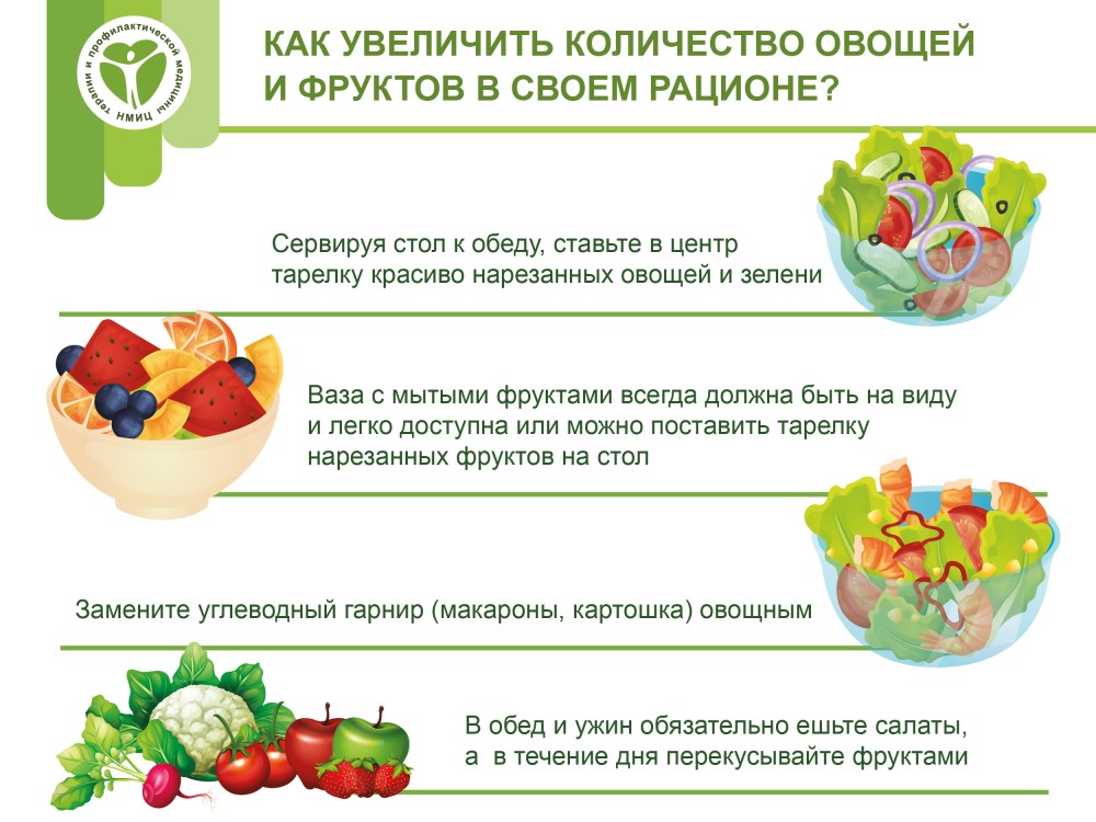 19-25 декабря – неделя популяризации потребления овощей и фруктов